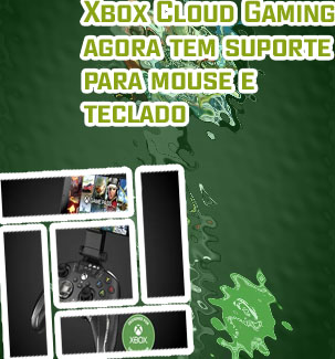 Controle xbox cloud
