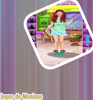 Jogos de vestir meninas da moda